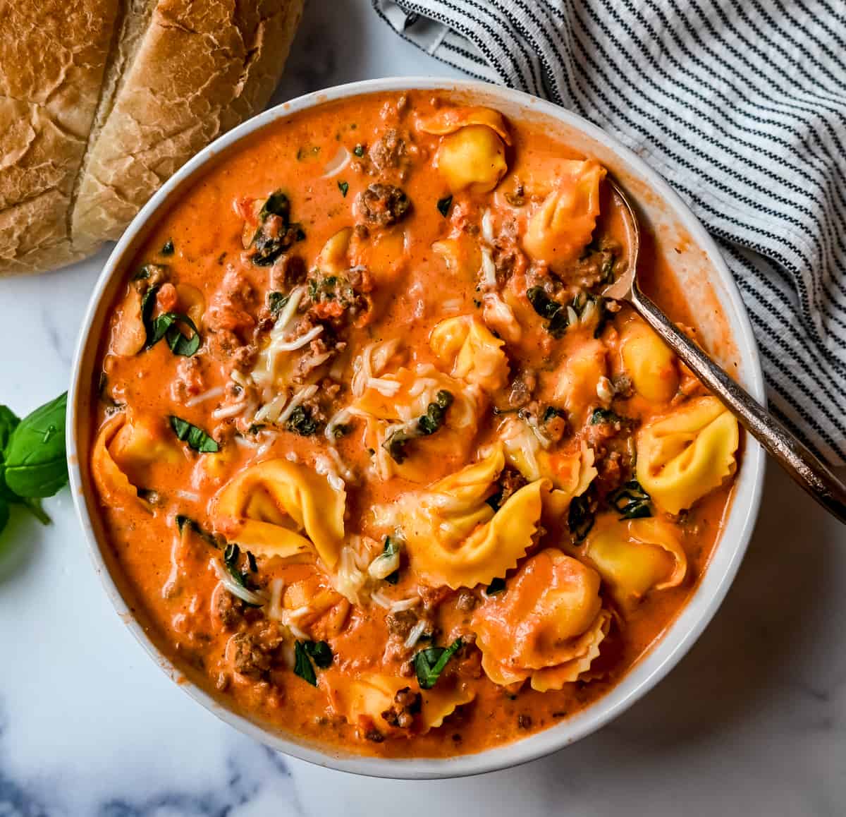 Creamy Tortellini Soup Recipe